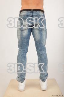Leg light blue jeans of Andrew 0005